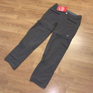 NWT The North Face Sunrise Convertible Pants, 8